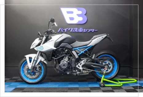 バイク専門のガラスコーティング・徹底洗車のプロショップ