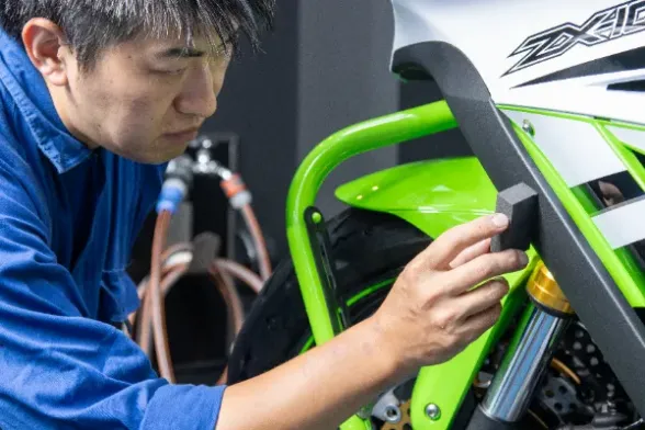 未塗装樹脂コーティング