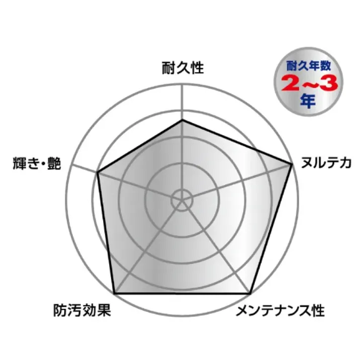 耐久年数２～３年